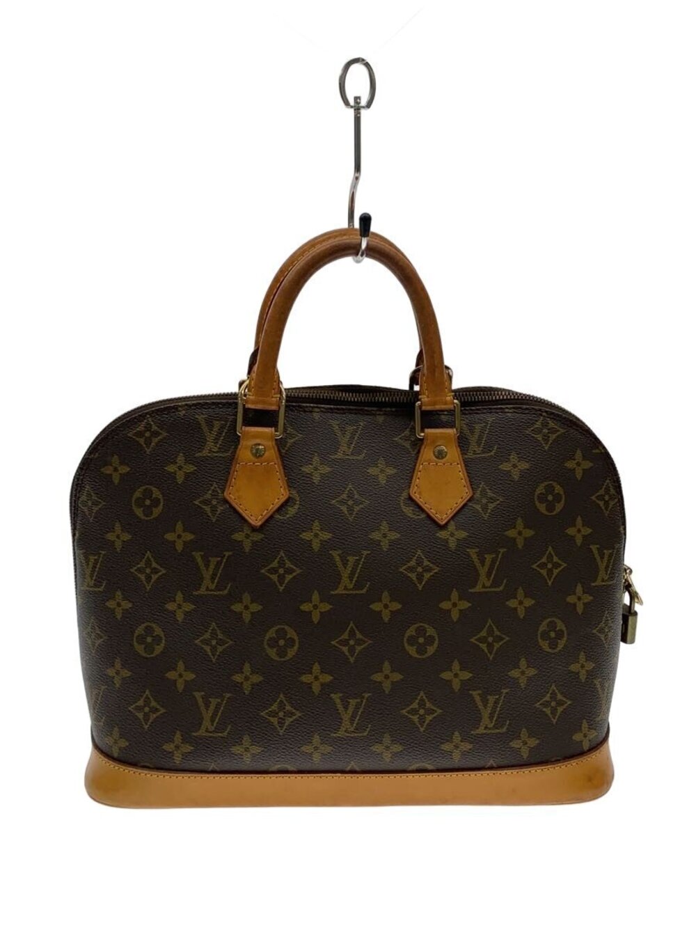 LOUIS VUITTON Alma Monogram Canvas Brown